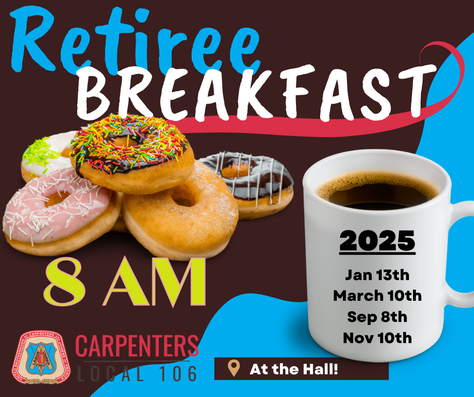 Retiree Breakfasts 2025